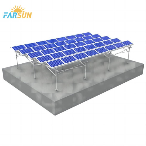 FS Triangular Aluminum Farm Solar Structure Mounting Systems